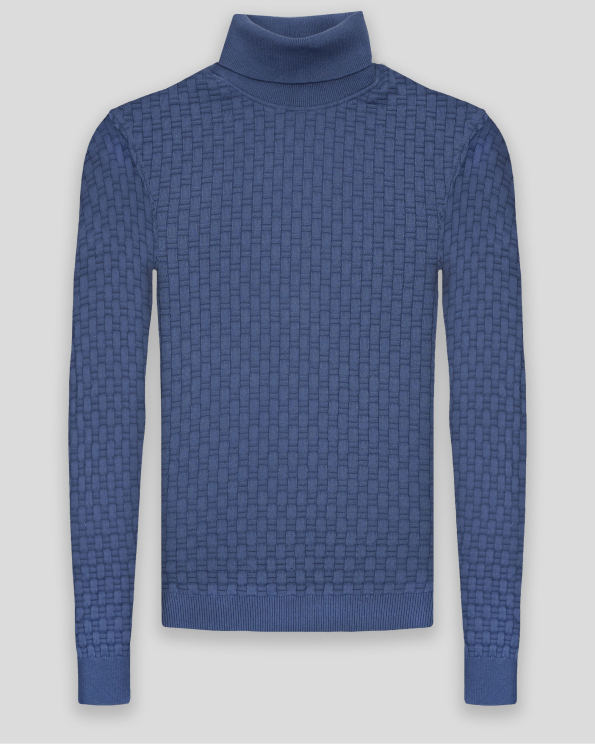 PULOVER ALBASTRU GULER POLO