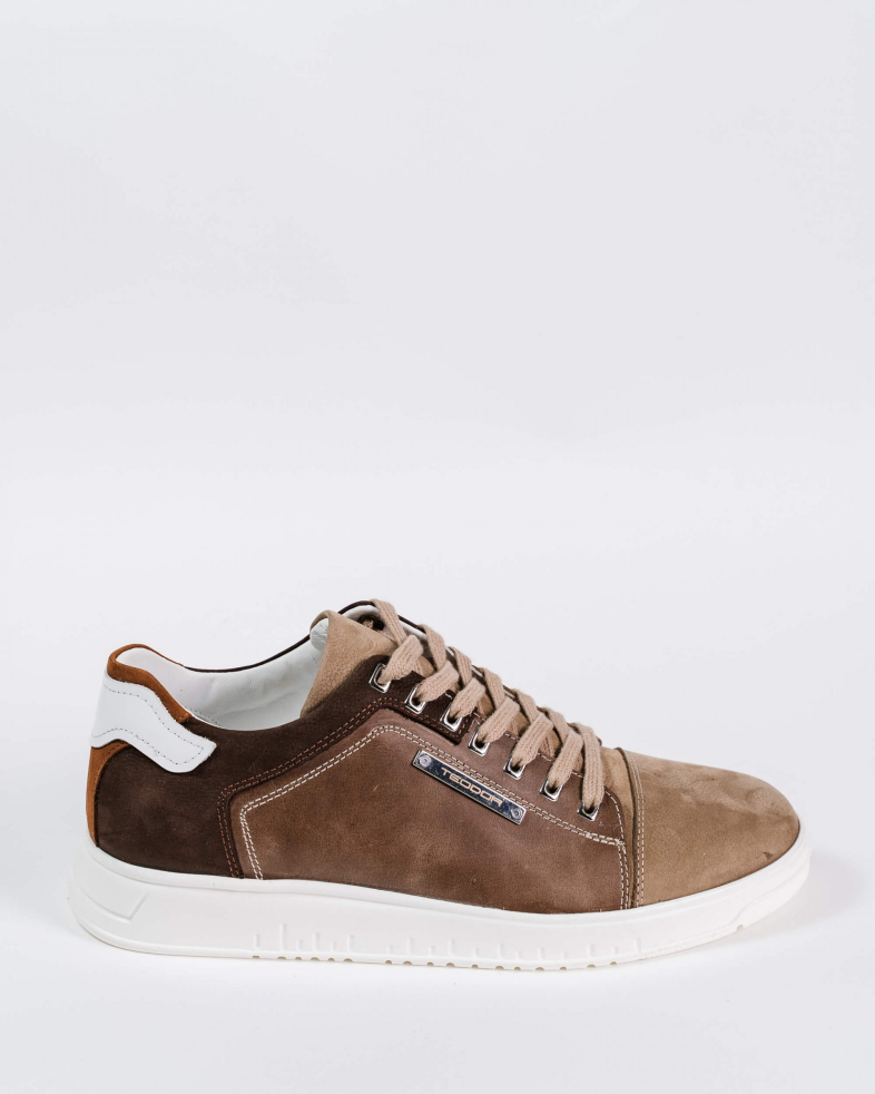 SNEAKERS BEJ PIELE INTOARSA 200137171890-2 01
