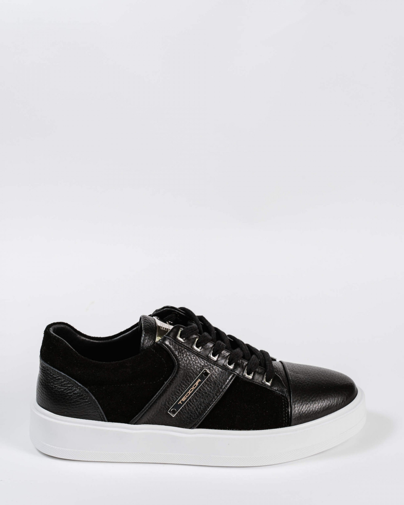 SNEAKERS NEGRI PIELE NATURALA 200137171891-1 01