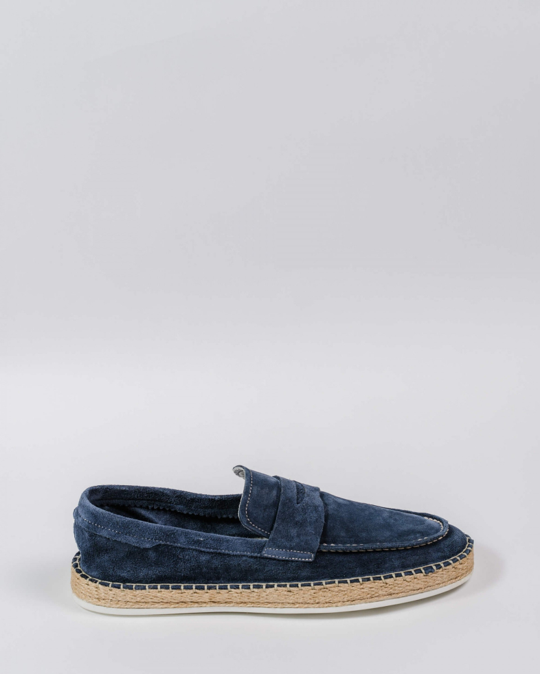 ESPADRILE ALBASTRE PIELE INTOARSA 200146171906-2 01