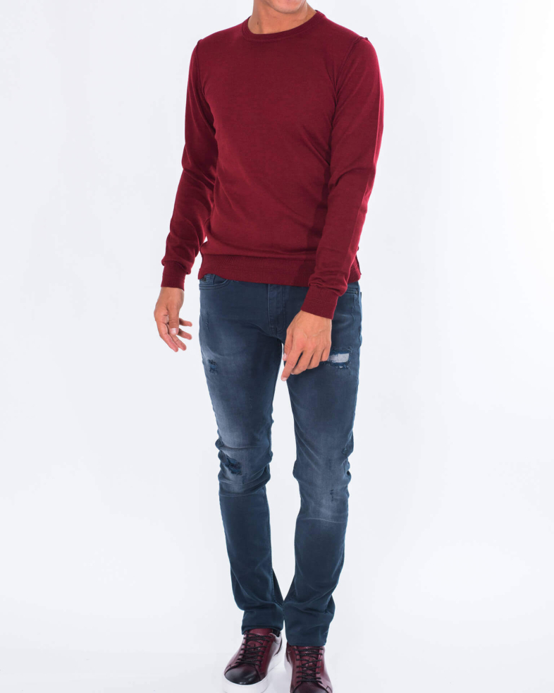 PULOVER BORDO GULER ROTUND 210241055079-5 01