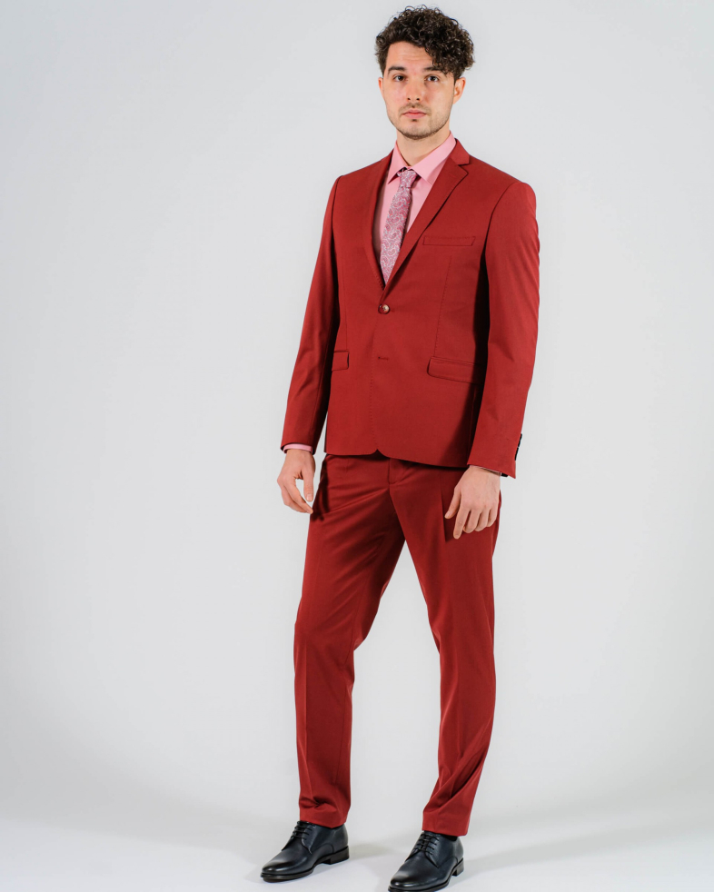 COSTUM SLIM ROSU UNI 200116011067-3 01