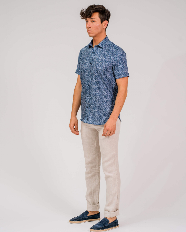 CAMASA SLIM BLEUMARIN PRINT GEOMETRIC 200105044574-3 01