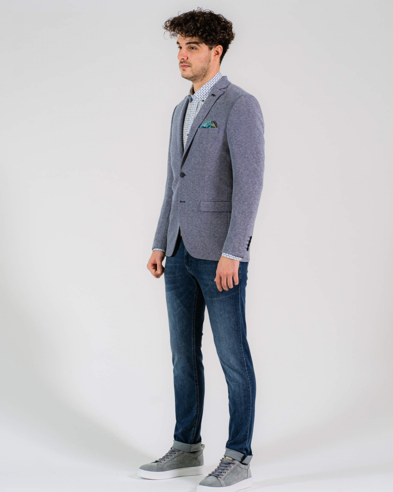 SACOU SLIM BLEUMARIN CU STRUCTURI 200112022071-6 01