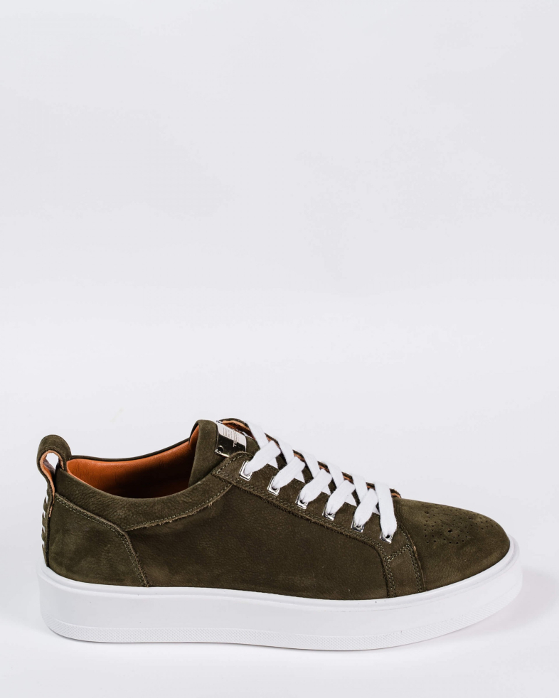 SNEAKERS VERZI PIELE INTOARSA 200137171892-4 01
