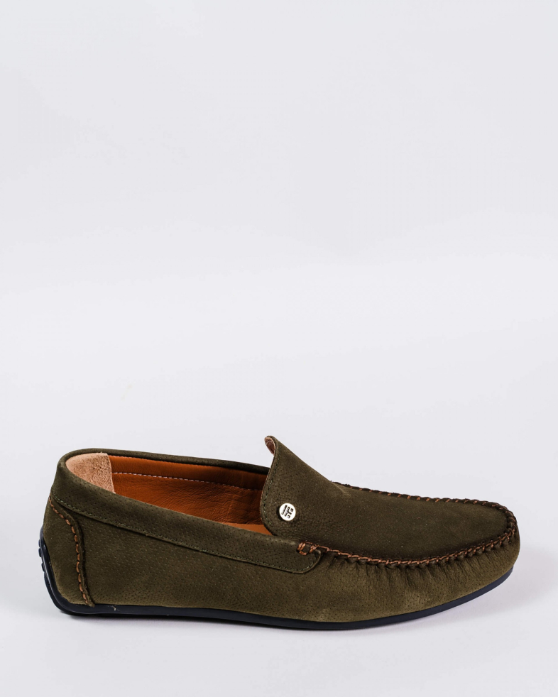 MOCASINI VERZI PIELE INTOARSA 200137171907-6 01
