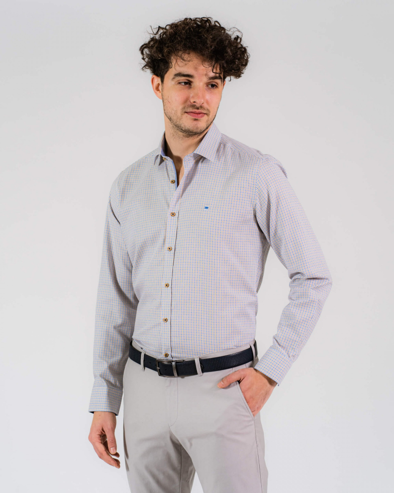 CAMASA SLIM BEJ PRINT GEOMETRIC 200105044506-3 02