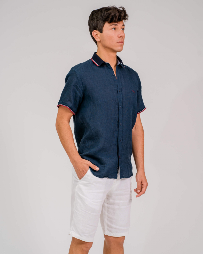 CAMASA SLIM BLEUMARIN PRINT GEOMETRIC 200105044557-2 02