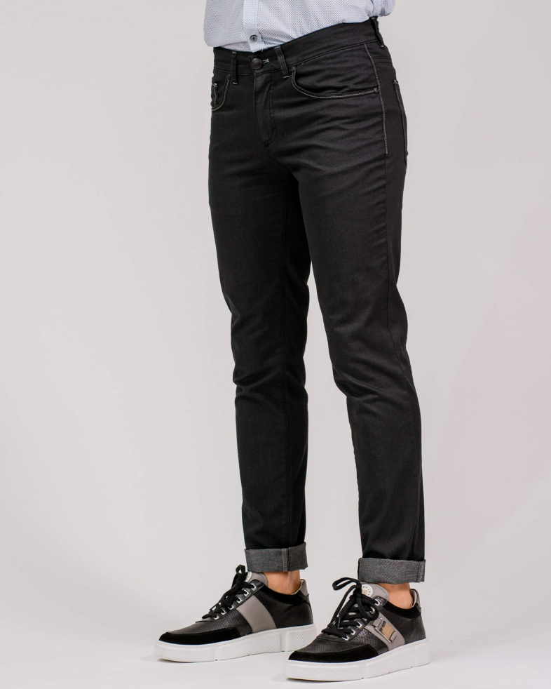 PANTALONI SLIM NEGRI 210113088243-2 02