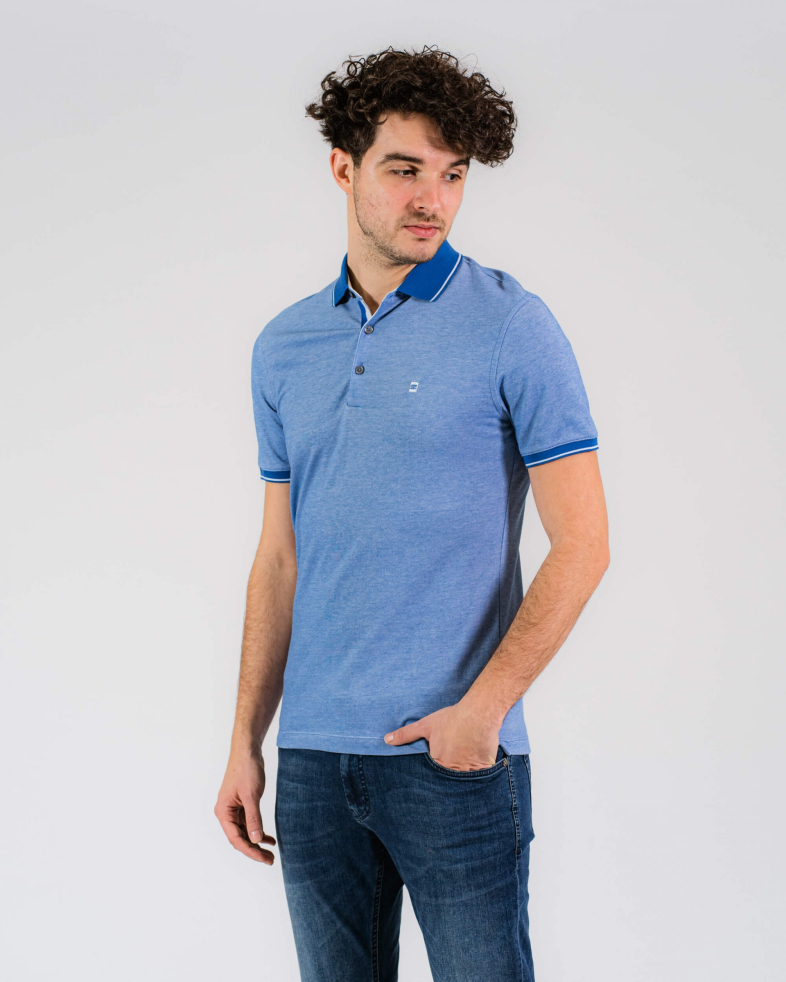 TRICOU POLO SLIM ALBASTRU 200110131427-4 02