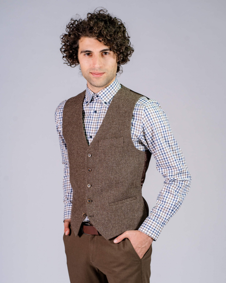 VESTA PENTRU COSTUME CU EFECTE CULOAREA MARO 19021600162061-3 02