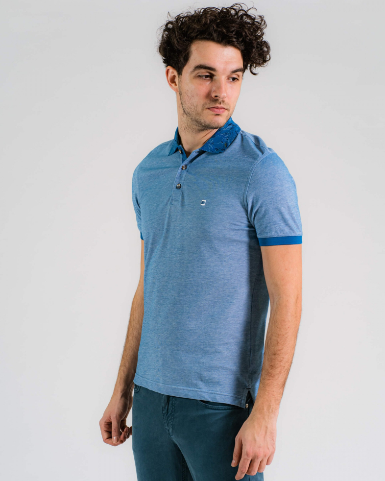 TRICOU POLO SLIM ALBASTRU 200110131429-5 02