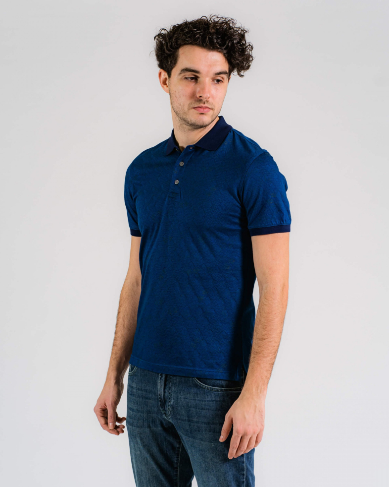 TRICOU POLO BLEUMARIN PRINT FLORAL 200110131440-1 02