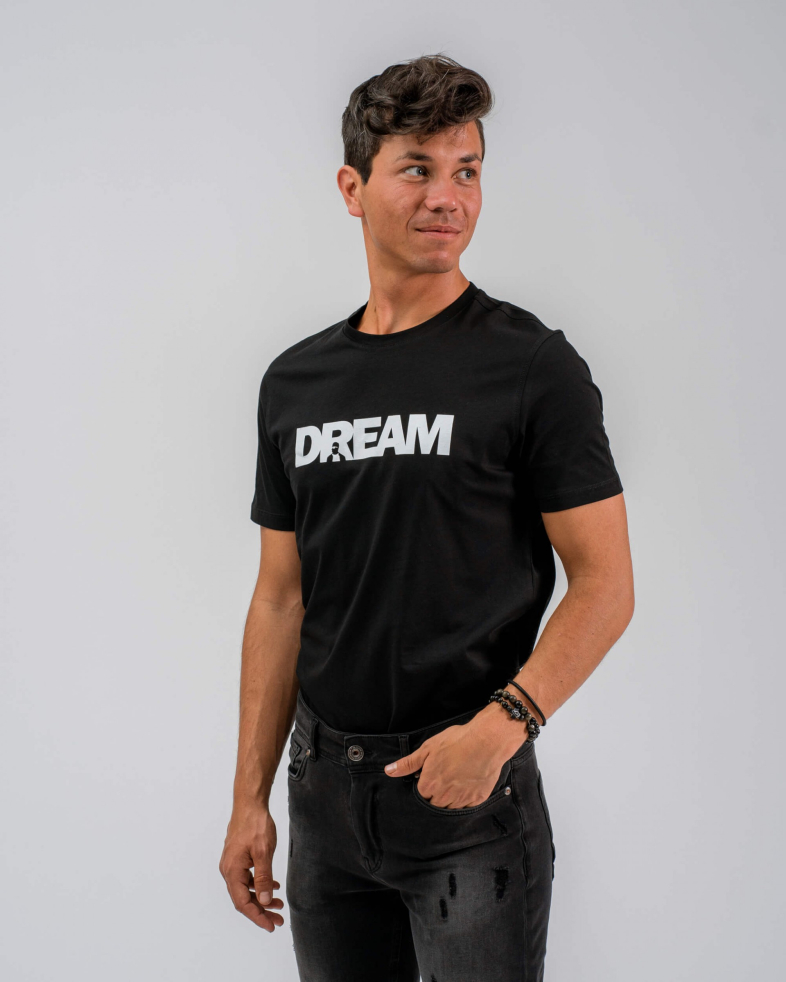 ЧЕРНА ТЕНИСКА С ДИГИТАЛЕН ПРИНТ DREAM 200110131458-1 02