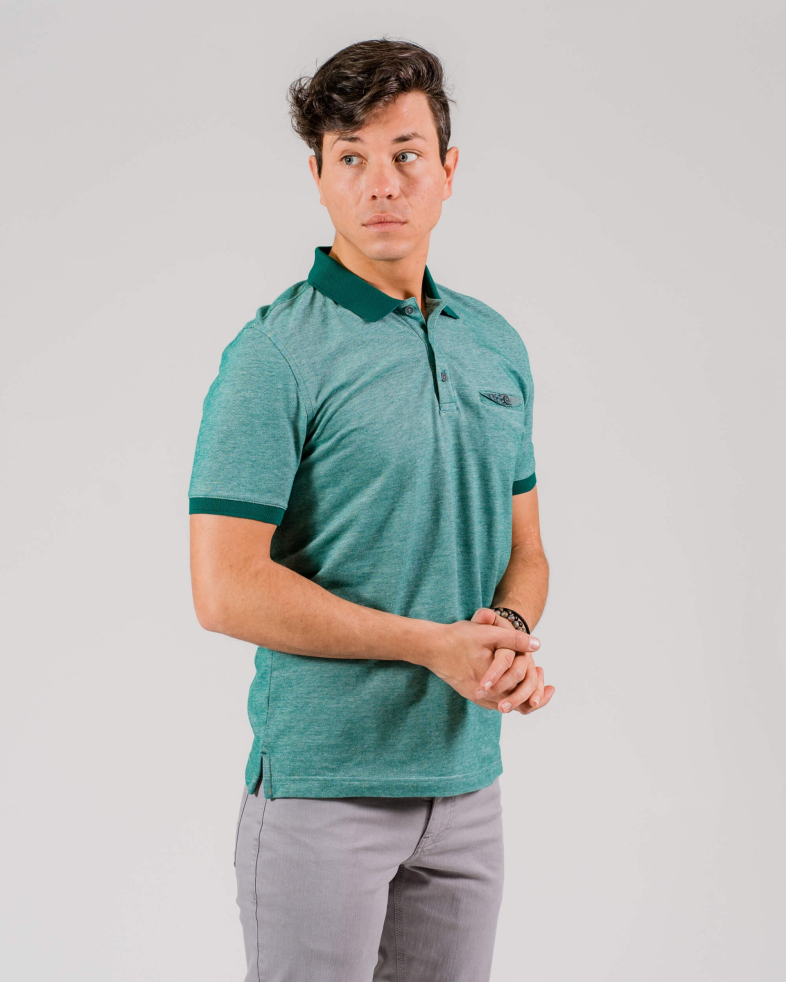 TRICOU POLO SLIM VERDE 200110131428-6 02