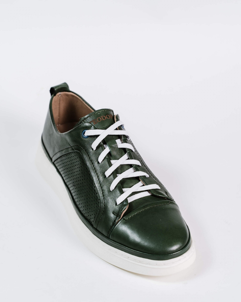 SNEAKERS VERZI PIELE NATURALA 200136171887-4 02