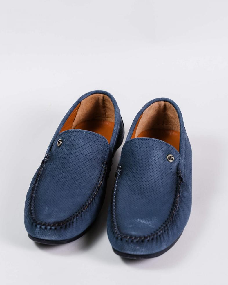 MOCASINI BLEUMARIN PIELE INTOARSA 200137171907-2 03