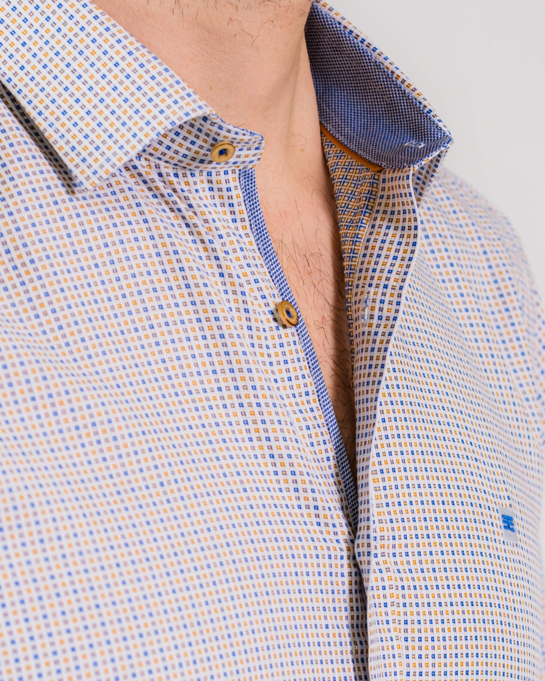 CAMASA SLIM BEJ PRINT GEOMETRIC 200105044506-3 03