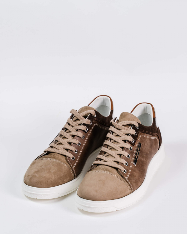 SNEAKERS BEJ PIELE INTOARSA 200137171890-2 03