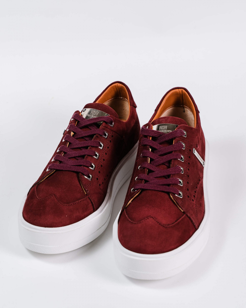 SNEAKERS BORDO PIELE INTOARSA 200137171893-3 03