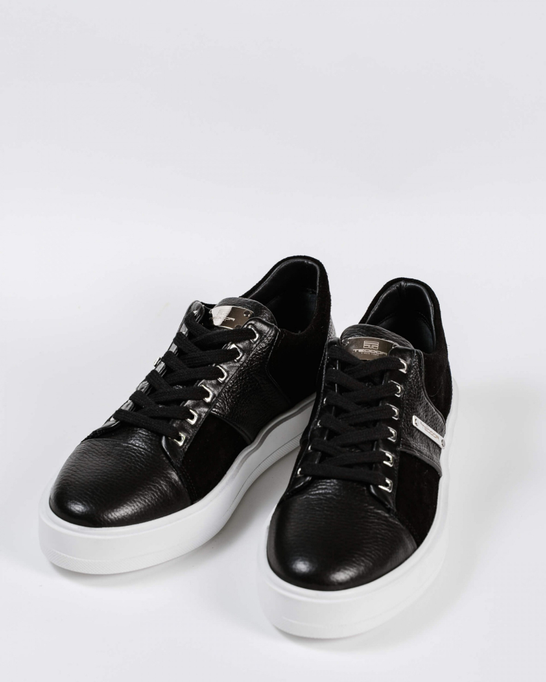 SNEAKERS NEGRI PIELE NATURALA 200137171891-1 03