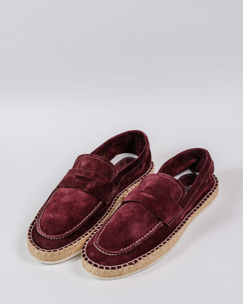 ESPADRILE BORDO PIELE INTOARSA 200146171906-3 03