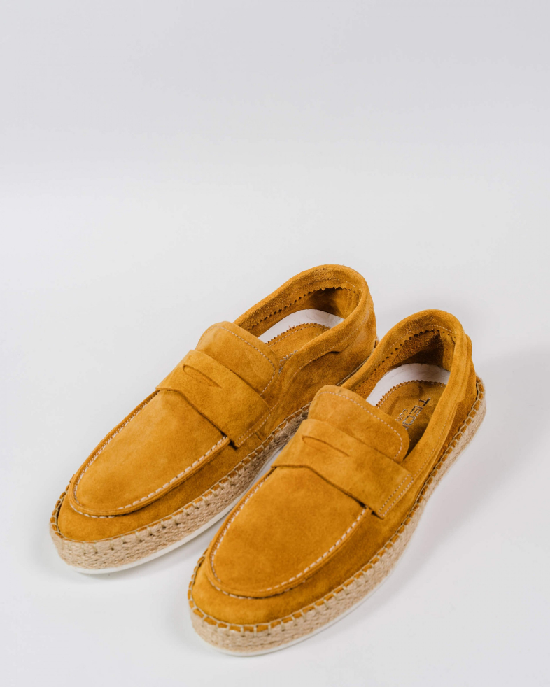 ESPADRILE GALBEN PIELE INTOARSA 200146171906-4 03