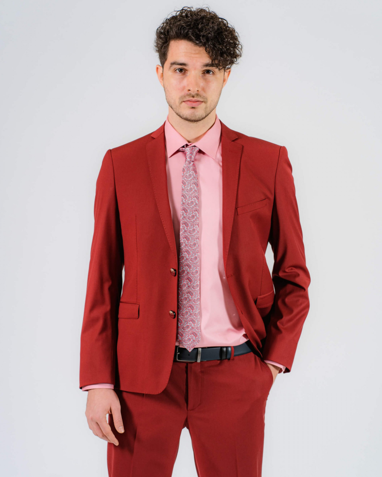 COSTUM SLIM ROSU UNI 200116011067-3 03