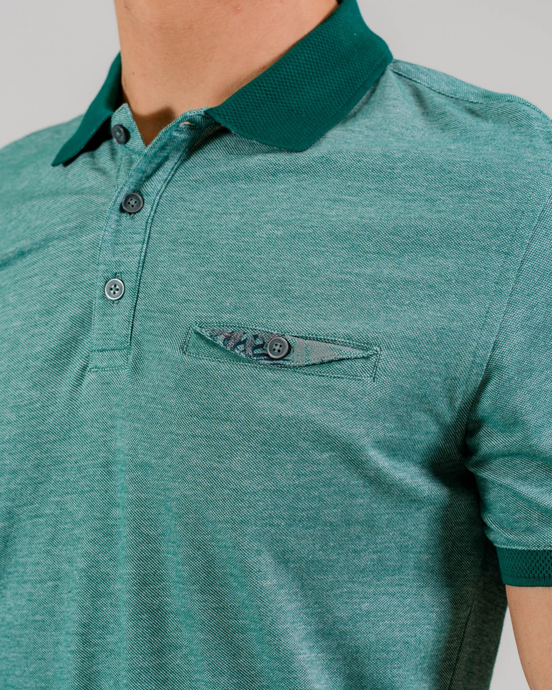 TRICOU POLO SLIM VERDE 200110131428-6 03