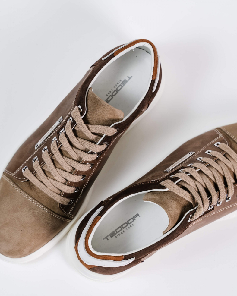 SNEAKERS BEJ PIELE INTOARSA 200137171890-2 04