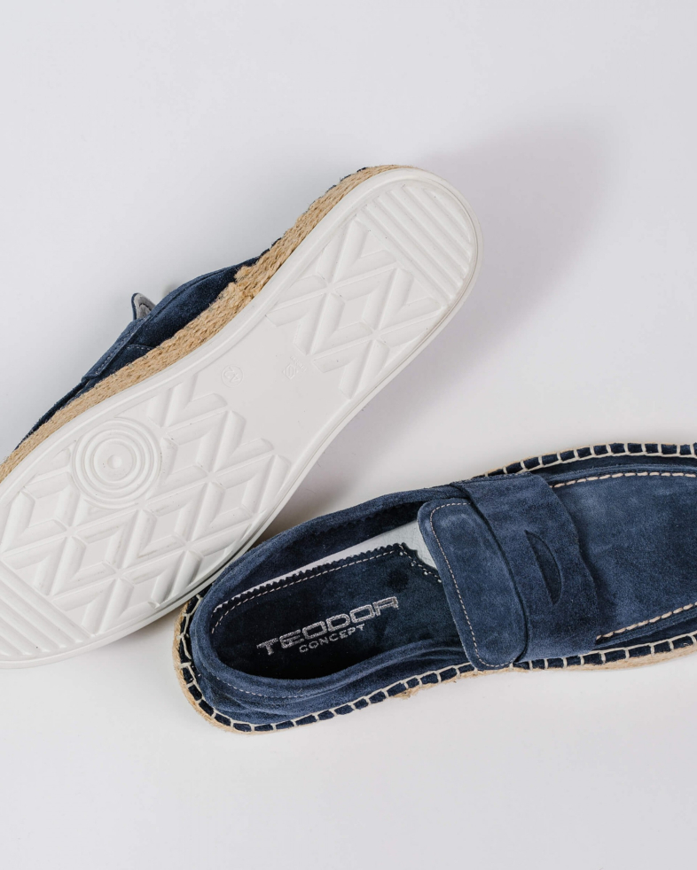 ESPADRILE ALBASTRE PIELE INTOARSA 200146171906-2 04