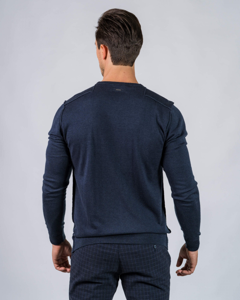 PULOVER BLEUMARIN GULER ROTUND 210241055079-4 04