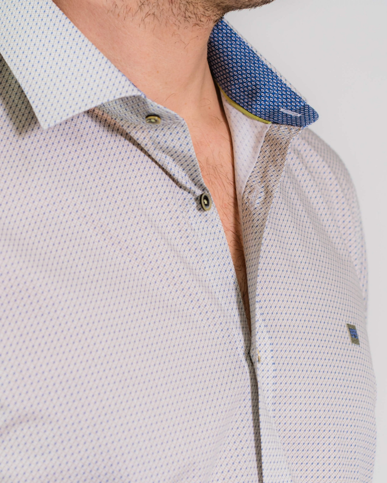CAMASA SLIM VERDE PRINT GEOMETRIC 200105044529-1 04
