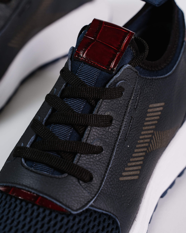 SNEAKERS BLEUMARIN PIELE NATURALA SI TEXTIL 200146171904-1 04