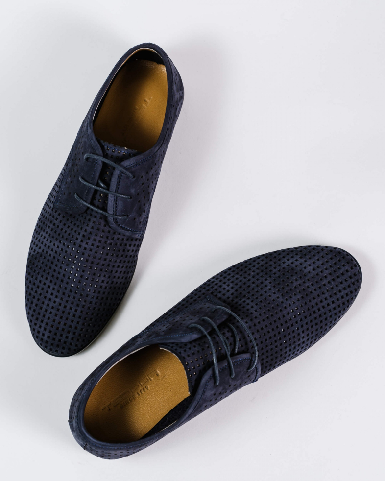 PANTOFI BLEUMARIN PIELE INTOARSA PERFORATA 200136171884-1 04