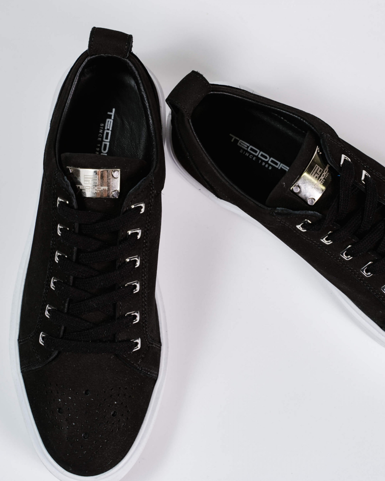 SNEAKERS NEGRI PIELE INTOARSA 200137171892-2 05