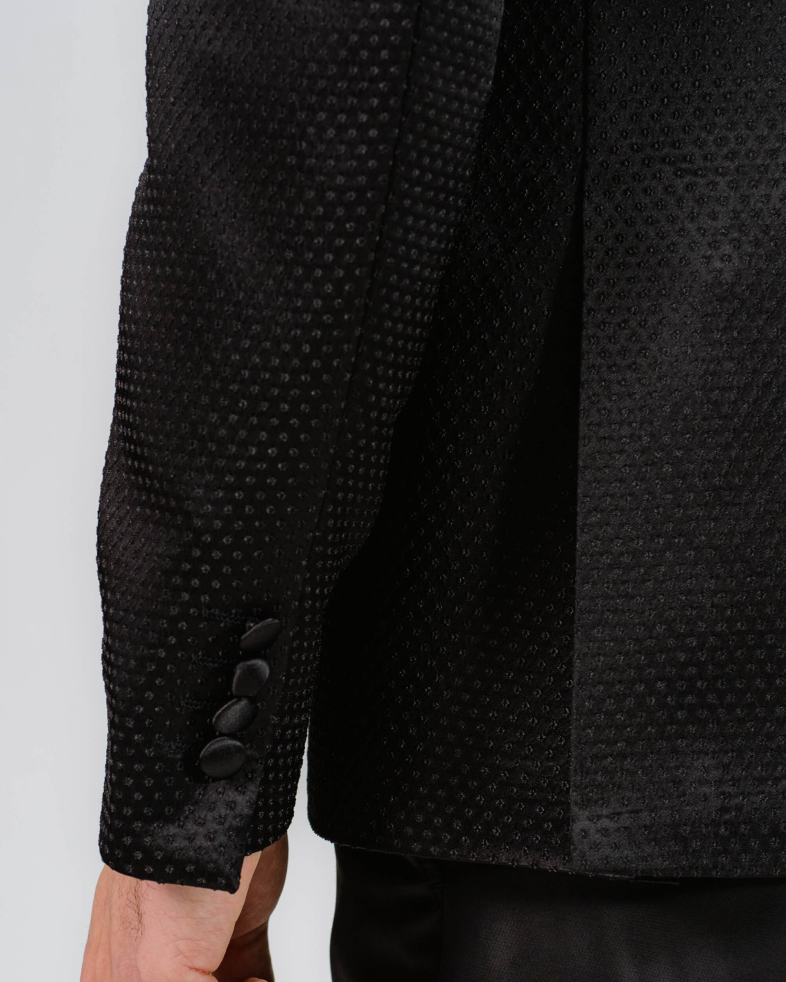SACOU SLIM NEGRU PRINT GEOMETRIC 200116022066-2 05
