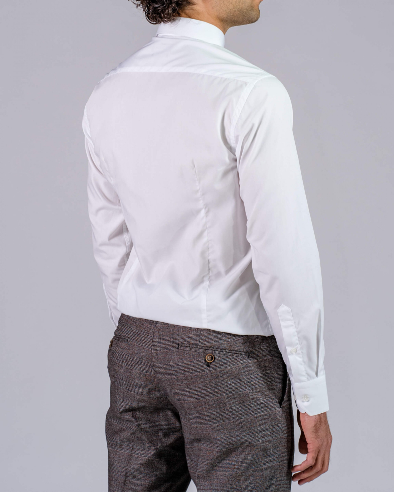 CĂMAȘĂ CLASIC POPLIN ÎN NUANTA ALBA 05044469-2 07