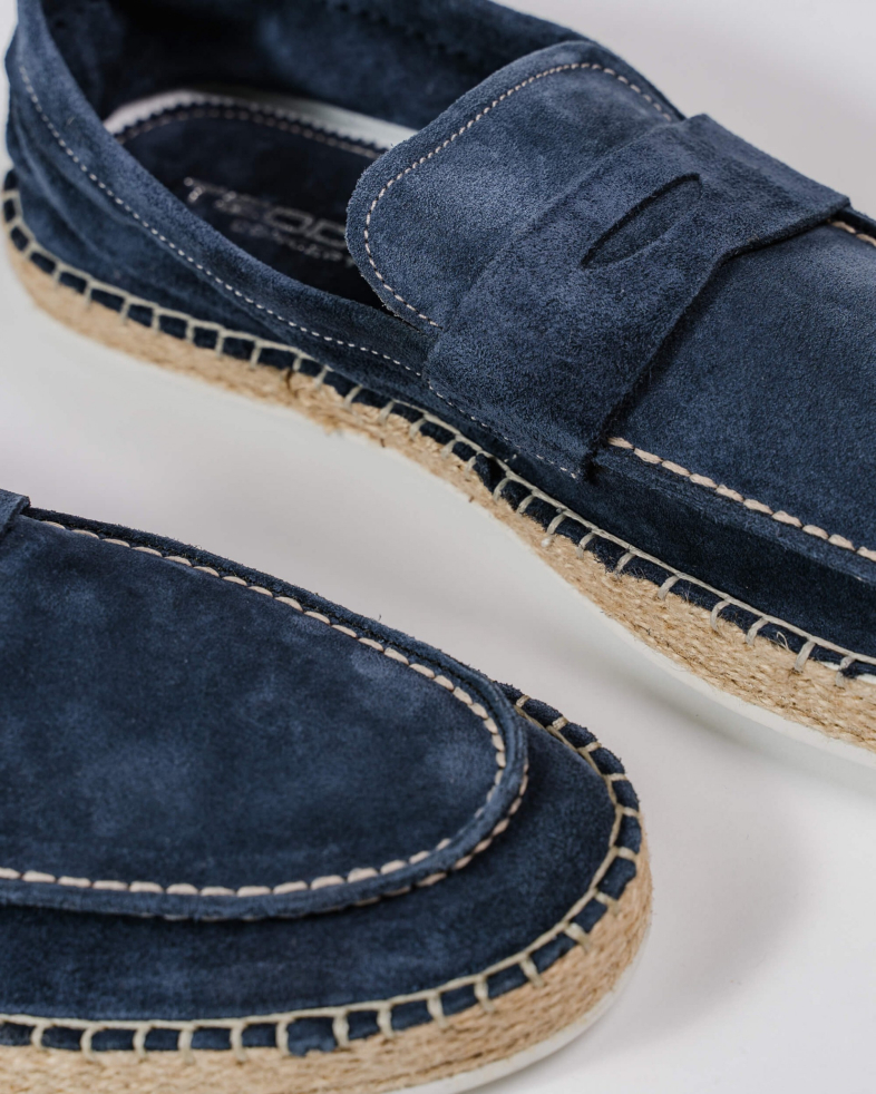 ESPADRILE ALBASTRE PIELE INTOARSA 200146171906-2 05