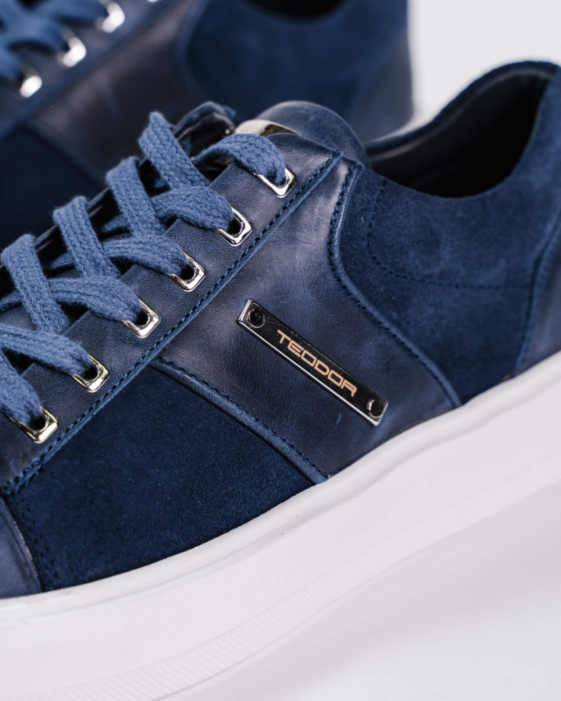 SNEAKERS ALBASTRI PIELE NATURALA 200137171891-3 05