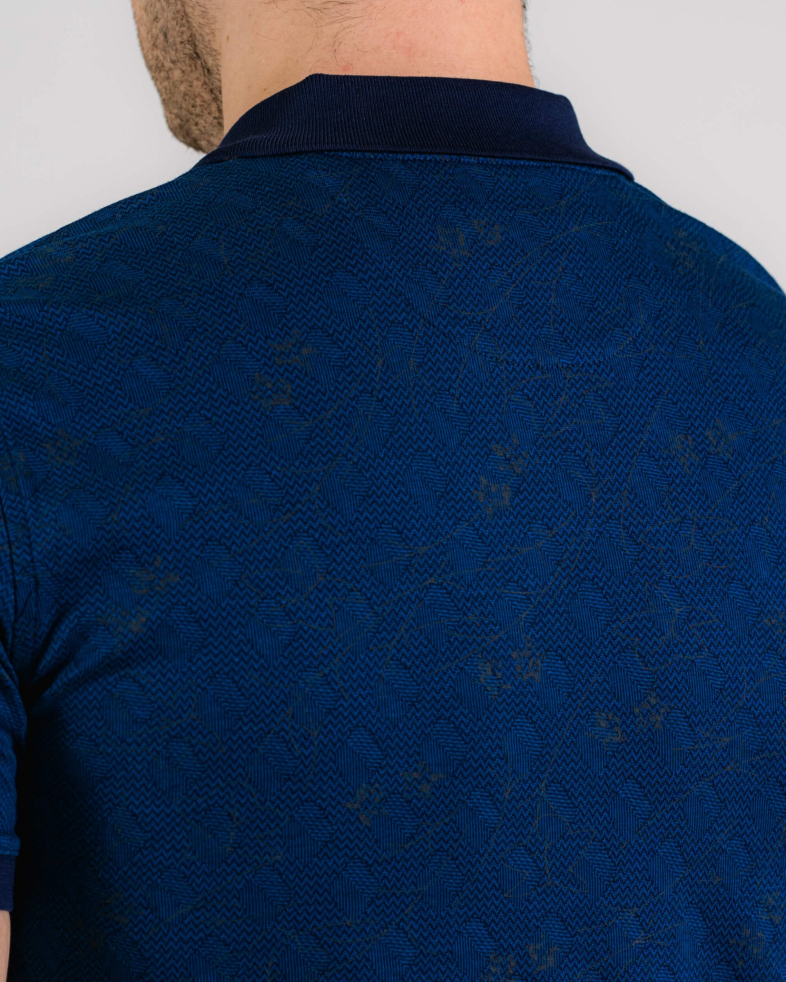 TRICOU POLO BLEUMARIN PRINT FLORAL 200110131440-1 05