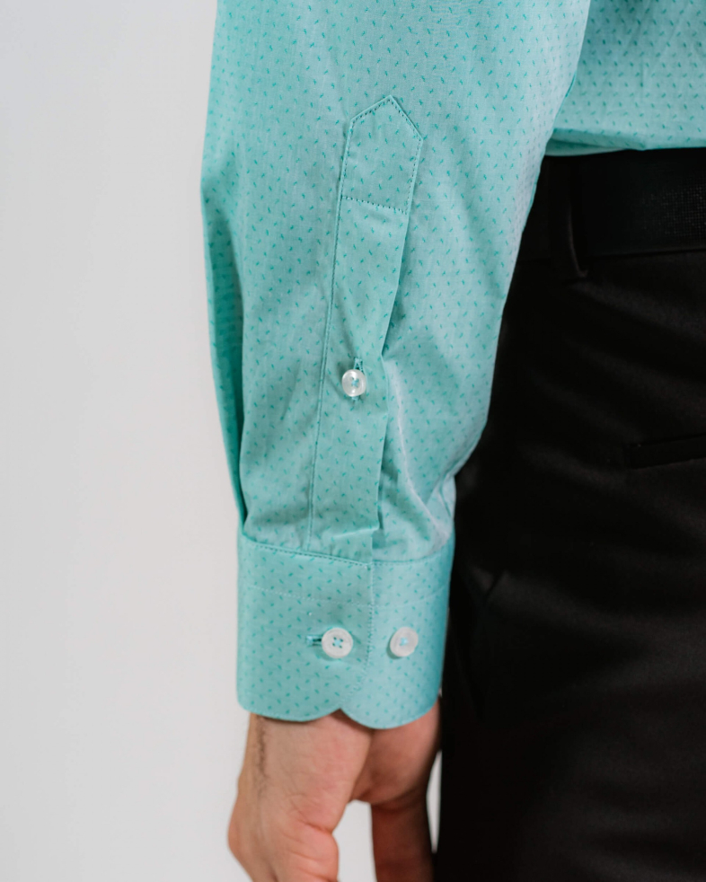 CAMASA SLIM VERDE PRINT GEOMETRIC 200105044508-3 05