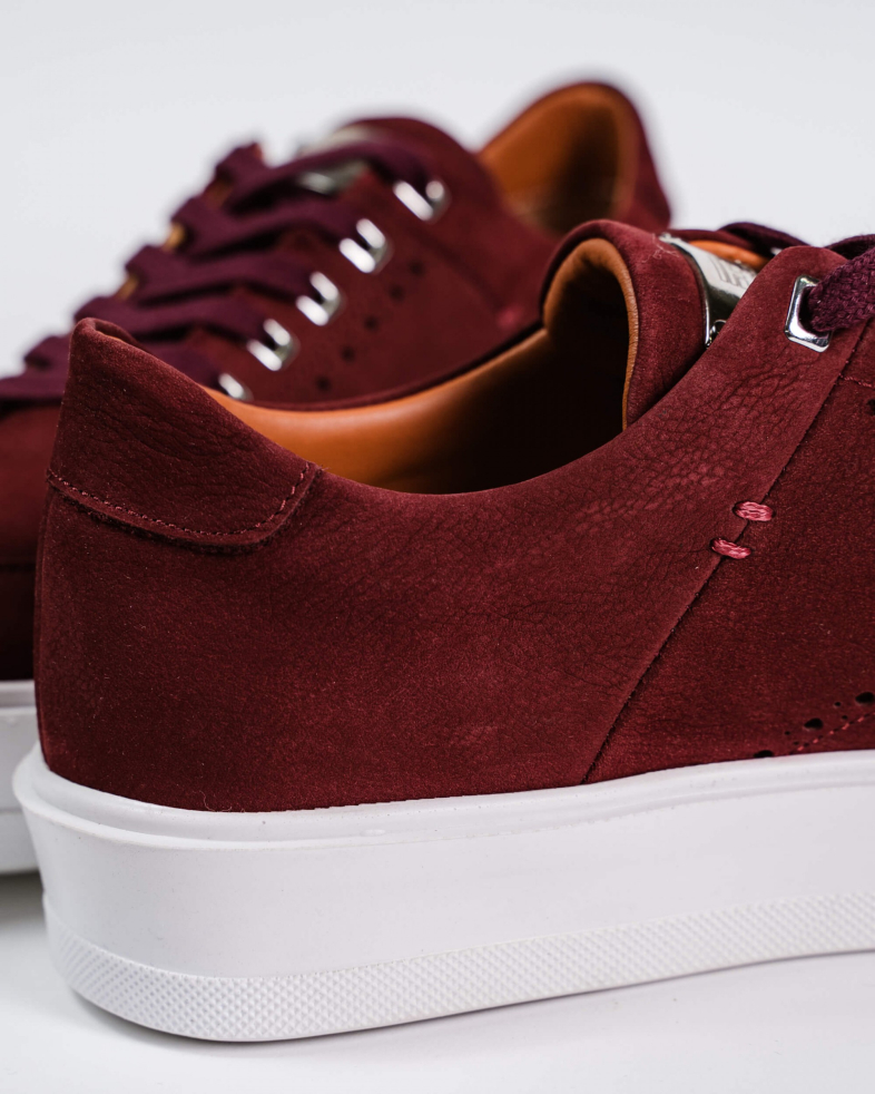 SNEAKERS BORDO PIELE INTOARSA 200137171893-3 06