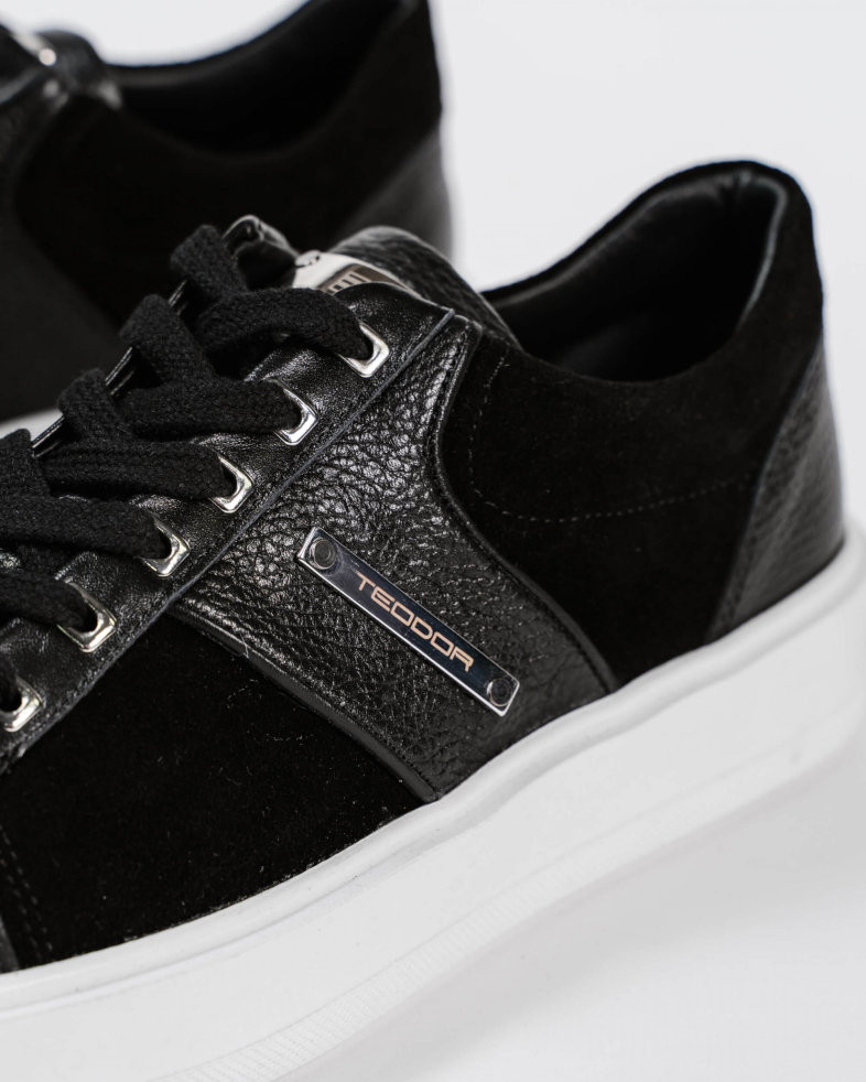 SNEAKERS NEGRI PIELE NATURALA 200137171891-1 06