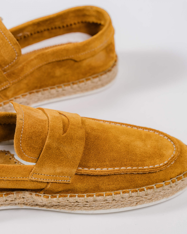ESPADRILE GALBEN PIELE INTOARSA 200146171906-4 06