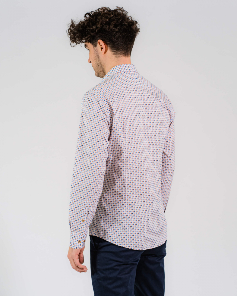 CAMASA SLIM BLEU PRINT GEOMETRIC 200105044498-1 06