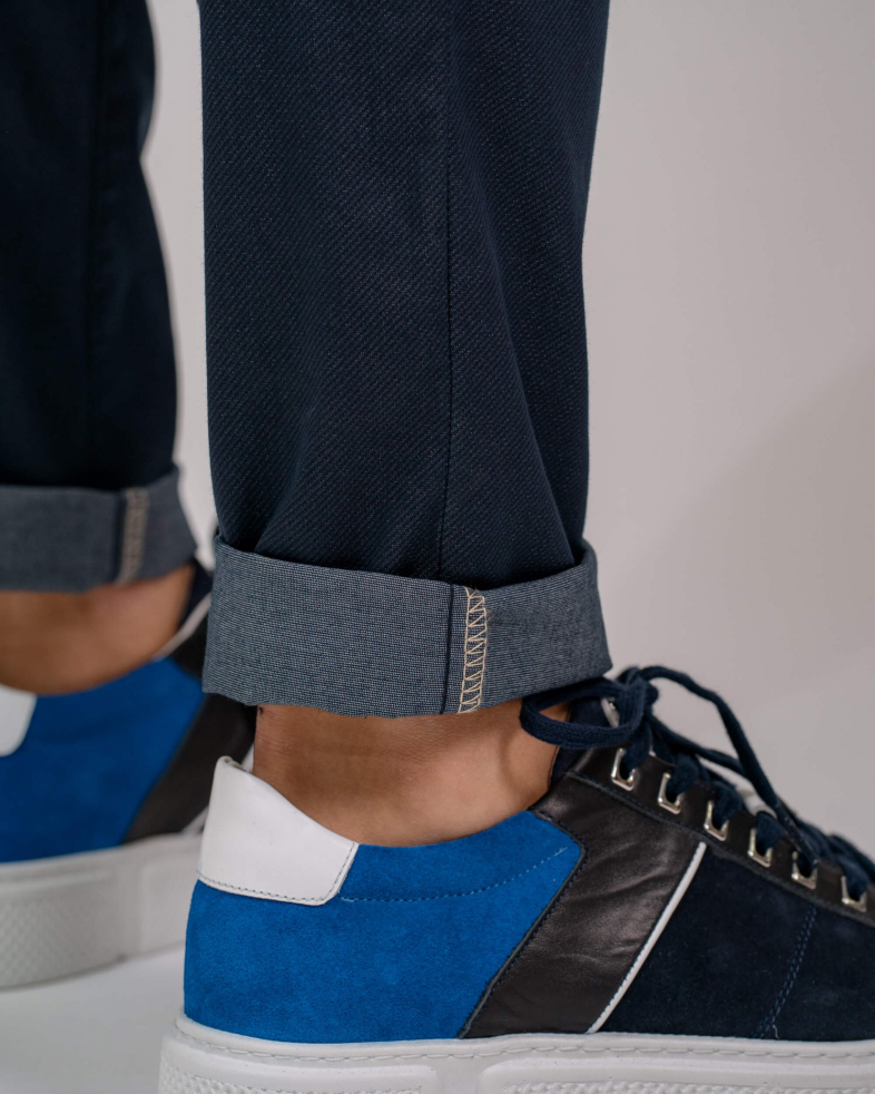 PANTALONI SLIM ALBASTRI 210113088243-3 06