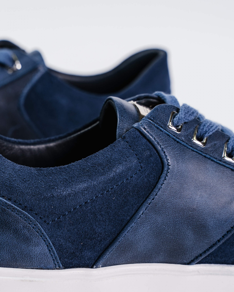 SNEAKERS ALBASTRI PIELE NATURALA 200137171891-3 06