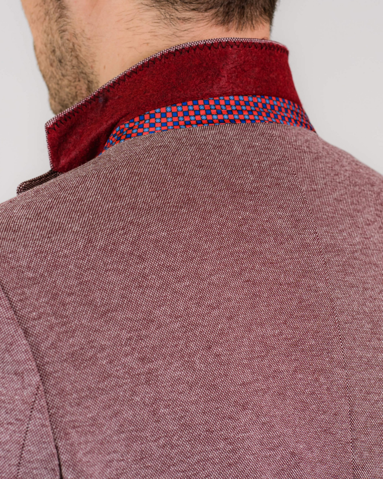SACOU SLIM BORDO CU STUCTURI 200112022071-5 06