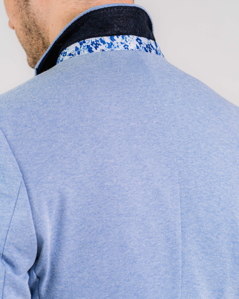 SACOU SLIM BLEU CU STUCTURI 200112022071-7 06
